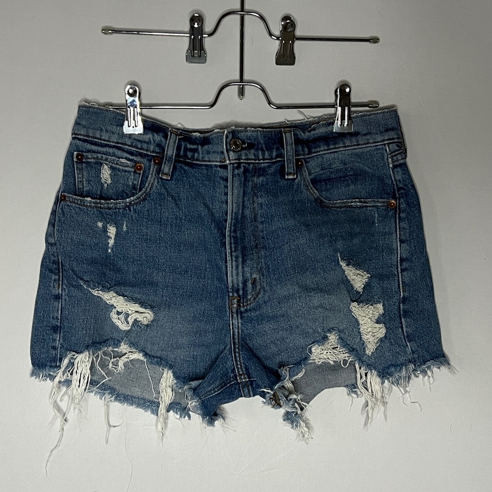 The Mom Short High Rise Abercrombie & Fitch